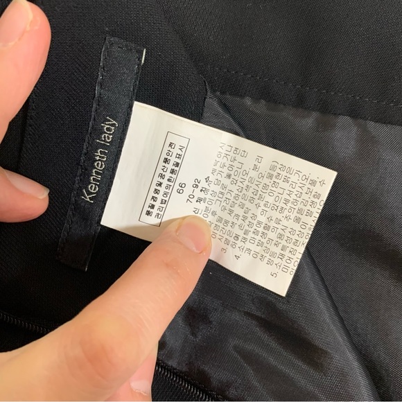 Black H-line Skirt from Korea - Picture 6 of 8